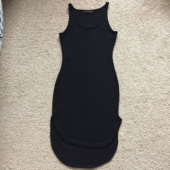 Honey Punch Black Knit Tank - Picture 5 of 6